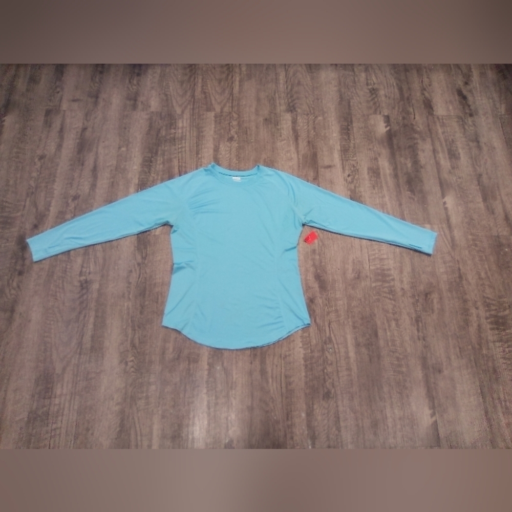 Blue long sleeved